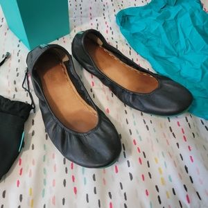 Tieks - Matte Black 10 - women's super cute flats, all original packing